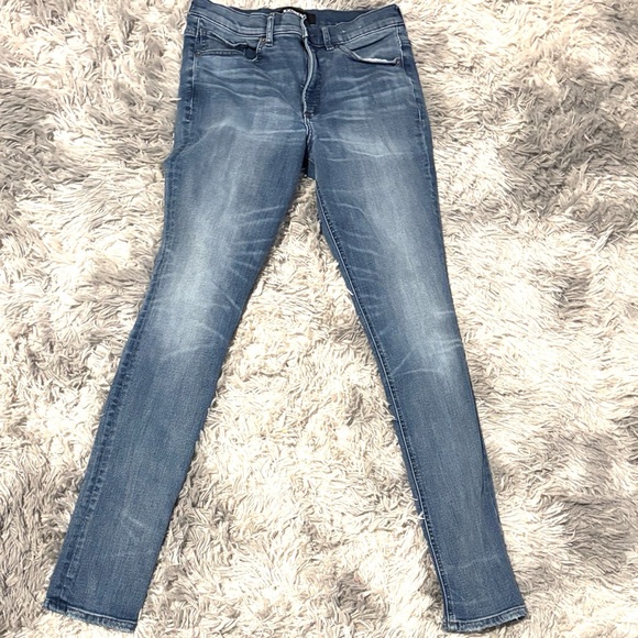 Express Size 6 Women's Skinny Jeans in Blue Super Comfy Comfort Stretch - Picture 1 of 6